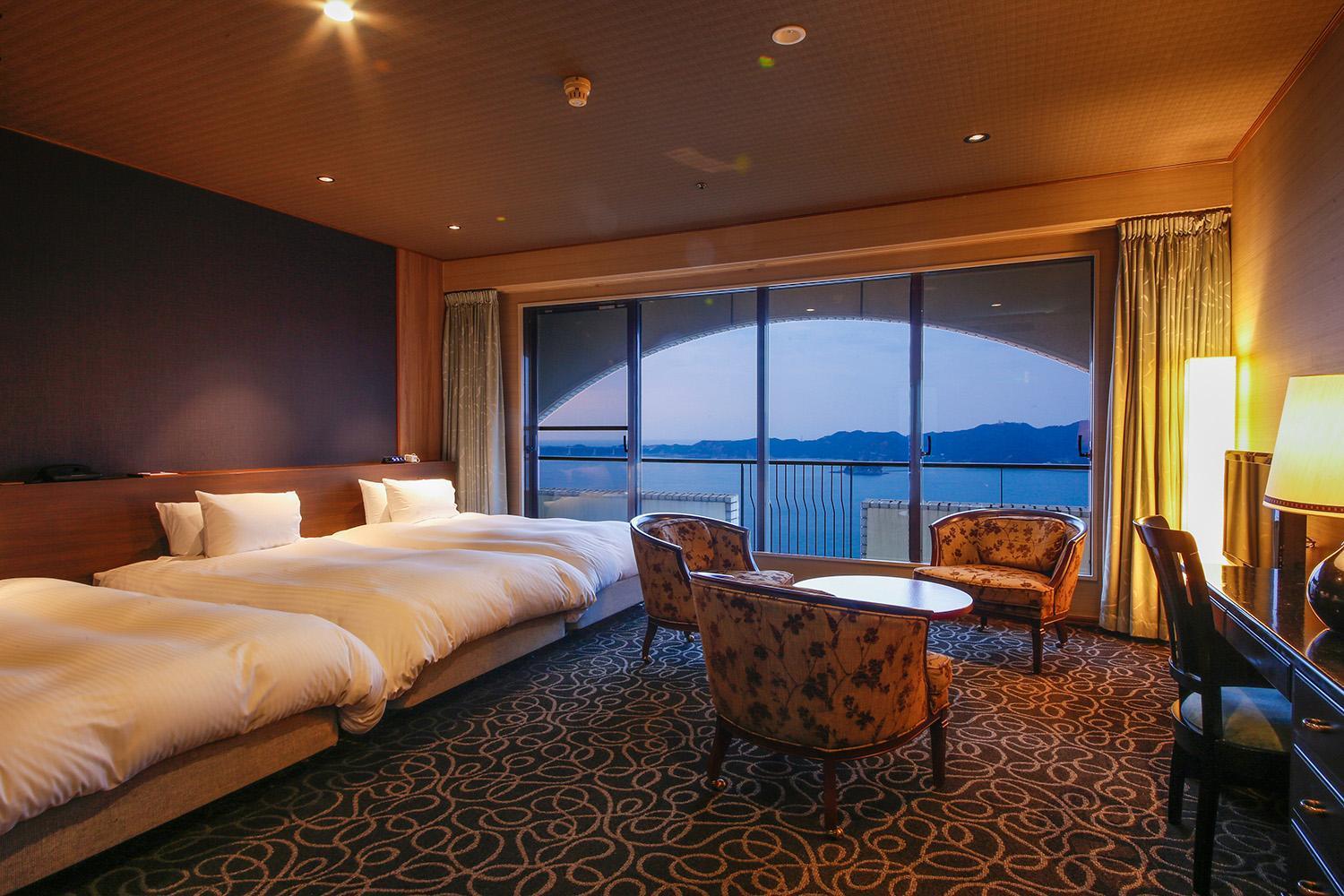 Plaza Awajishima Hotell Minamiawaji Rum bild