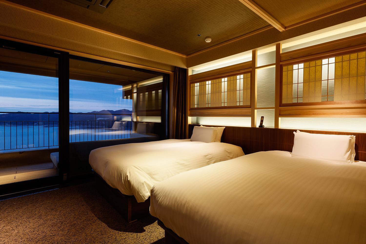 Plaza Awajishima Hotell Minamiawaji Rum bild
